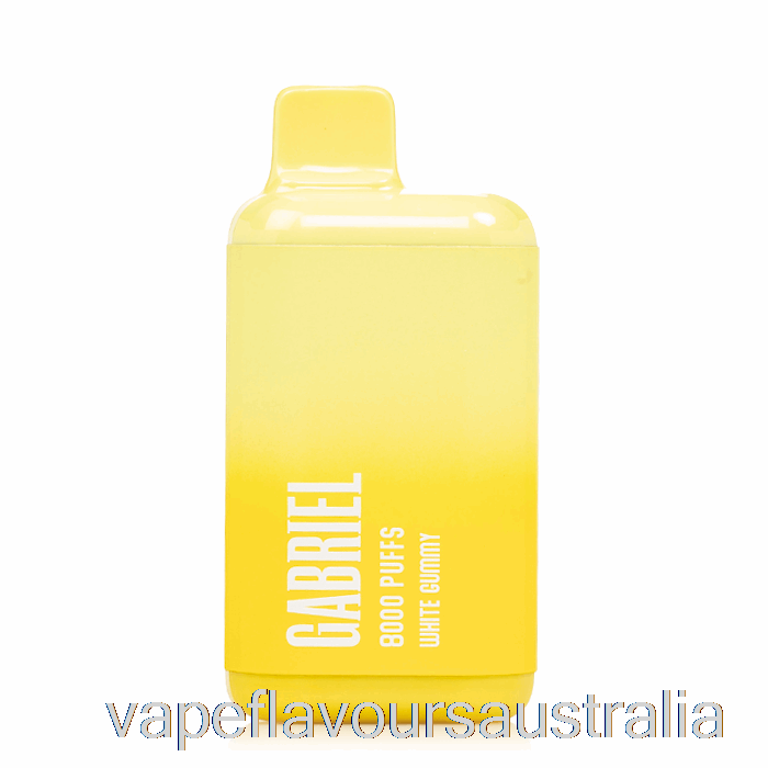 Vape Nicotine Australia Uwell Gabriel BF8000 Disposable White Gummy